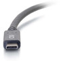 C2G 10ft USB 3.0 Type C to USB A - USB Cable Black M/M - 10 ft (3.05 m) USB/USB-C Data Transfer Cable for Notebook, Smartphone, Tablet (CG28833)