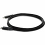 AddOn 1.0m (3.3ft) USB C 3.1 Male to Male Thunderbolt-compatible Sync and Charge Black Cable - 3.3 ft (1 m) Thunderbolt/USB-C Data for (USBCTBOLT1MB)