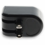 AddOn USAC22USB12WB Dual USB-A Wall Charger - 12W - 5V DC - 2. 4A Max - Black
