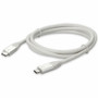 AddOn 3ft (1m) USB C 3.1 Male to Male Thunderbolt-compatible Sync and Charge White Cable - 3 ft (0.91 m) Thunderbolt/USB-C Data Cable (Fleet Network)