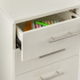 Safco Medina Mobile Pedestal - 26.8" (679.45 mm) Height x 15.5" (393.70 mm) Width x 18" (457.20 mm) Depth - Total Drawer(s): 3 - - - - (MNBBFTSS)