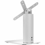 CTA Digital Miniature Single VESA Compatible Table Mount for POS - 75 x 75, 100 x 100 - VESA Mount Compatible - Steel - 1 (ADD-VPOS1W)