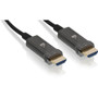 IOGEAR 10K HDMI Active Optical Cable 100 ft. - 100 ft (30.48 m) Fiber Optic A/V Cable for Audio/Video Device, HDTV, Blu-ray Player, - (GHDAOC30)