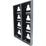 Comelit Ultra Wall Mount for Module, Entrance Panel - Gray - Metal, Die-cast Aluminum, Plastic - 1 Unit (Fleet Network)