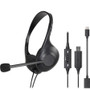 Audio-Technica ATH-102USB Lightweight, Breathable Single-Ear Headset with Clear Audio - Stereo - USB 2.0 Type A - Wired - 32 Ohm - 20 (Fleet Network)