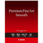 Canon Photo Paper Premium Fine Art Smooth 8.5x11 (25 Sheets) - Letter - 8 1/2" (215.90 mm) x 11" (279.40 mm) - Heavyweight - 25 Sheets (Fleet Network)