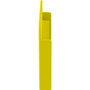 Panduit FiberRunner&reg; End Cap, 4x4, Yellow - Yellow - 0.7" (19.05 mm) Length - Polycarbonate - 1 Pack (FREC4X4LYL)
