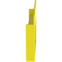 Panduit FiberRunner&reg; End Cap, 4x4, Yellow - Yellow - 0.7" (19.05 mm) Length - Polycarbonate - 1 Pack (FREC4X4LYL)