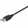 Belkin Modular VGA Dual-Head Host Cable 6 ft. - 6 ft (1.83 m) Mini-phone/Modular/USB-A/VGA KVM Cable for KVM Console, KVM Switch, - 2 (F1DN2MOD-HC-V06)