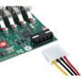 SIIG USB 3.0 7 Port PCIe Host Card PCI Express 2.0 High Speed Expansion Plug-in Support UASP PC S JU-P70211-S1