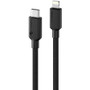ALOGIC Elements PRO USB-C to Lightning 2m Cable - Black - 6.6 ft (2 m) Lightning/USB-C Data Transfer Cable for iPhone, iPad, iPod - 1 (Fleet Network)