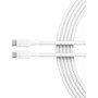 Alogic ELPCC201-WH Elements Pro USB-C to USB-C Cable - 1m White - USB 2. 0 - 5A - 480Mbps - Quick Charge