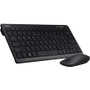 Acer Vero ECO Wireless Compact Antimicrobial Keyboard & Mouse Set - USB Wireless RF 5.2 2.40 GHz Keyboard - English (US) - Black - USB (Fleet Network)