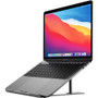 Alogic AAL6APNS-SGR Metro Adjustable Portable Folding Notebook Stand - Space Gray - Lightweight Aluminum Alloy & Silicone