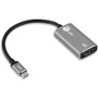 SIIG USB-C to HDMI Adapter - 8K - 1 x 24-pin USB Type C USB Male - 1 x 19-pin HDMI (Type A) HDMI 2.1 Digital Audio/Video Female - 7680 (Fleet Network)