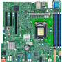Supermicro X12STH-F Workstation Motherboard - Intel C256 Chipset - Socket LGA-1200 - Micro ATX - Pentium Processor Supported - 128 GB (Fleet Network)