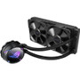 Asus ROG Strix LC II 240 Cooling Fan/Radiator/Water Block - 4.72" (120 mm) Maximum Fan Diameter - 2 x Fan(s) - 80.95 CFM (137.53m³/h) (Fleet Network)