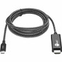 SIIG USB Type-C to HDMI Cable - 2M - 6.6 ft (2 m) HDMI/USB-C A/V Cable for Audio/Video Device - First End: 1 x USB Type C - Male - 1 x (Fleet Network)