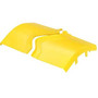 Panduit FiberRunner&reg; Outside Vertical 45 Degree Angle Cover - Yellow - 8.4" (214.38 mm) Length - Polycarbonate - 1 Pack (Fleet Network)