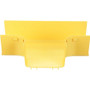 Panduit FiberRunner&reg; Horizontal Tee, 6x4, Yellow - Yellow - 10.8" (273.56 mm) Length - Polycarbonate - 1 Pack (Fleet Network)