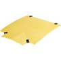 Panduit FiberRunner&reg; Horizontal Tee Cover - Yellow - 30.1" (765.56 mm) Length - Polycarbonate - 1 Pack (Fleet Network)