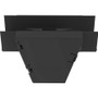 Panduit FiberRunner&reg; Vertical Tee - Black - 9.3" (236.98 mm) Length - Polycarbonate - 1 Pack (FRVT6X4LBL)