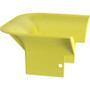 Panduit 3-Sided Vertical Tee Trumpet Spillout, Yellow - Yellow - 3.8" (95.25 mm) Length - Polycarbonate - 1 Pack (FTR4X4LYL)