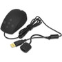SIIG Industrial Grade Water and Dustproof USB Mouse with Button Type Scroll - Rugged - Optical - Cable - Black - USB 1.1, USB Type A - (Fleet Network)