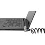 Kensington K60512S Slim N17 2. 0 Portable Keyed Laptop Lock for Wedge-Shaped Slots - 6 ft (1. 83 m) Cable - Supervisor Keyed