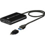 Sonnet DisplayPort/USB Audio/Video Adapter - 1 x USB 3.2 (Gen 1) Type A - Male - 2 x DisplayPort 1.2 Digital Audio/Video - Female - x (Fleet Network)