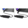 Sonnet DisplayPort/USB Audio/Video Adapter - 1 x USB 3.2 (Gen 1) Type A - Male - 2 x DisplayPort 1.2 Digital Audio/Video - Female - x (USB3-DDP4K)
