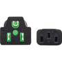 Tripp Lite series Safe-IT Standard Power Cord - For Mobile Cart, Computer, Printer, Monitor, Television, UPS, PDU, Scanner, PC - 125 V (P006AB-C08-HG)