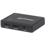 Manhattan 4K Compact 4-Port HDMI Splitter - 4096 x 2160 - 340 MHzMaximum Video Bandwidth - 49.21 ft (15000 mm) Maximum Operating - 1 x (Fleet Network)