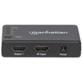 Manhattan 4K Compact 4-Port HDMI Splitter - 4096 x 2160 - 340 MHzMaximum Video Bandwidth - 49.21 ft (15000 mm) Maximum Operating - 1 x (Fleet Network)