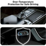 CODi A01111 Auto Adapter - 65W USB-C Power - 12V/24V DC Input - Black