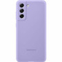 Samsung Galaxy S21 FE 5G Silicone Cover - For Samsung Galaxy S21 FE 5G Smartphone - Lavender - Silicone (EF-PG990TVEGCA)
