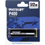 Patriot Memory P400 512 GB Solid State Drive - M.2 2280 Internal - PCI Express NVMe (PCI Express NVMe 4.0 x4) - 400 TB TBW - 5000 MB/s (P400P512GM28H)