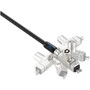 Kensington K60501M Slim N17 2. 0 Keyed Laptop Lock - Master Keyed - 5. 9 ft Cable - Carbon Steel