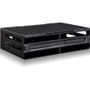 Icy Dock FlexiDOCK MB024SP-B Drive Enclosure 12Gb/s SAS, SATA/600 - Serial ATA/600 Host Interface External - Black - Hot Swappable - 4 (Fleet Network)