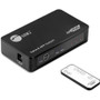 SIIG 3x1 HDMI Switch with IR & Voice APP Control - 4K - 3 x 1 - Display, TV - 1 x HDMI Out (Fleet Network)