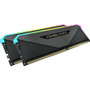 Corsair Vengeance RGB RT 64GB (2 x 32GB) DDR4 DRAM 3200MHz C16 Memory Kit - Black - For Desktop PC, Motherboard - 64 GB (2 x 32GB) - - (Fleet Network)