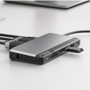 Alogic USB-C Dual Display Dock - MX2 Lite HDMI Edition - for Mouse, Smartphone, Flash Drive, Notebook, Headset, Monitor, Keyboard - - (U1CSH-SGR)