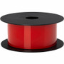 Brother Label Tape - - HeightPermanent Adhesive - Thermal Transfer - Red - Vinyl - Reflective, Permanent Adhesive, Strong - 1 Roll (Fleet Network)