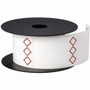 Brother 3in x 2in 3-Diamonds Standard Vinyl Die-Cut Secondary GHS Label - x 2" Width x 3" Length - Roll - White - Vinyl - Die-cut, to (Fleet Network)