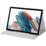Samsung Carrying Case (Book Fold) Samsung Galaxy Tab A8 Tablet - Silver - Ding Resistant, Scratch Resistant - 6.69" (170 mm) Height x (EF-BX200PSEGCA)