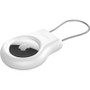 Belkin Secure Holder with Wire Cable for AirTag - Plastic - White (MSC009BTWH)