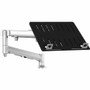 Atdec Mounting Arm for Notebook, Flat Panel Display, Monitor - Silver, Black - Height Adjustable - 18" Screen Support - 18 lb (8164.66 (Fleet Network)