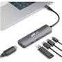Mobile Pixels 5 In 1 USB-C Hub With 4K HDMI And Memory Card Reader For Desktop PC Supporting SD microSD Type W X 104-1003P01