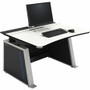 Middle Atlantic Visionline 24/7 Console, Small, 49.5 Inches Wide - 320 lb (145.15 kg) Capacity - 49" (1244.60 mm) Table Top Width x - (Fleet Network)