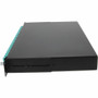 AddOn 19-inch Rack Mount 1U Patch Panel with 48 LC Duplex, Multi-Mode OM4 - 48 Port(s) - 48 x Duplex - 1U High - Optical Fiber - Black (ADD-1U48LCDM4)